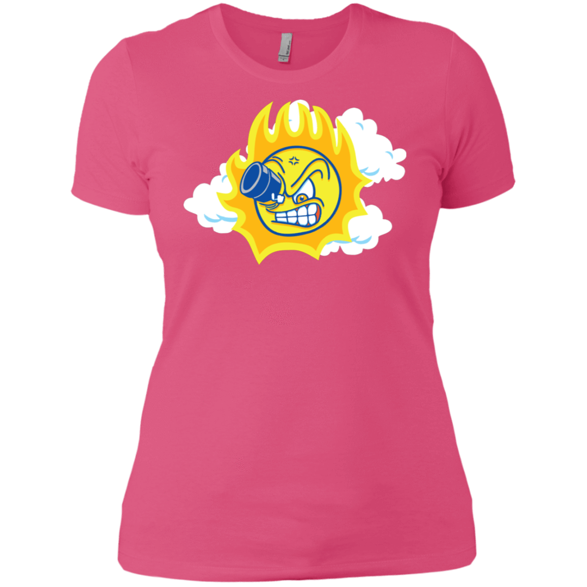 T-Shirts Hot Pink / X-Small Journey To The Angry Sun Women's Premium T-Shirt