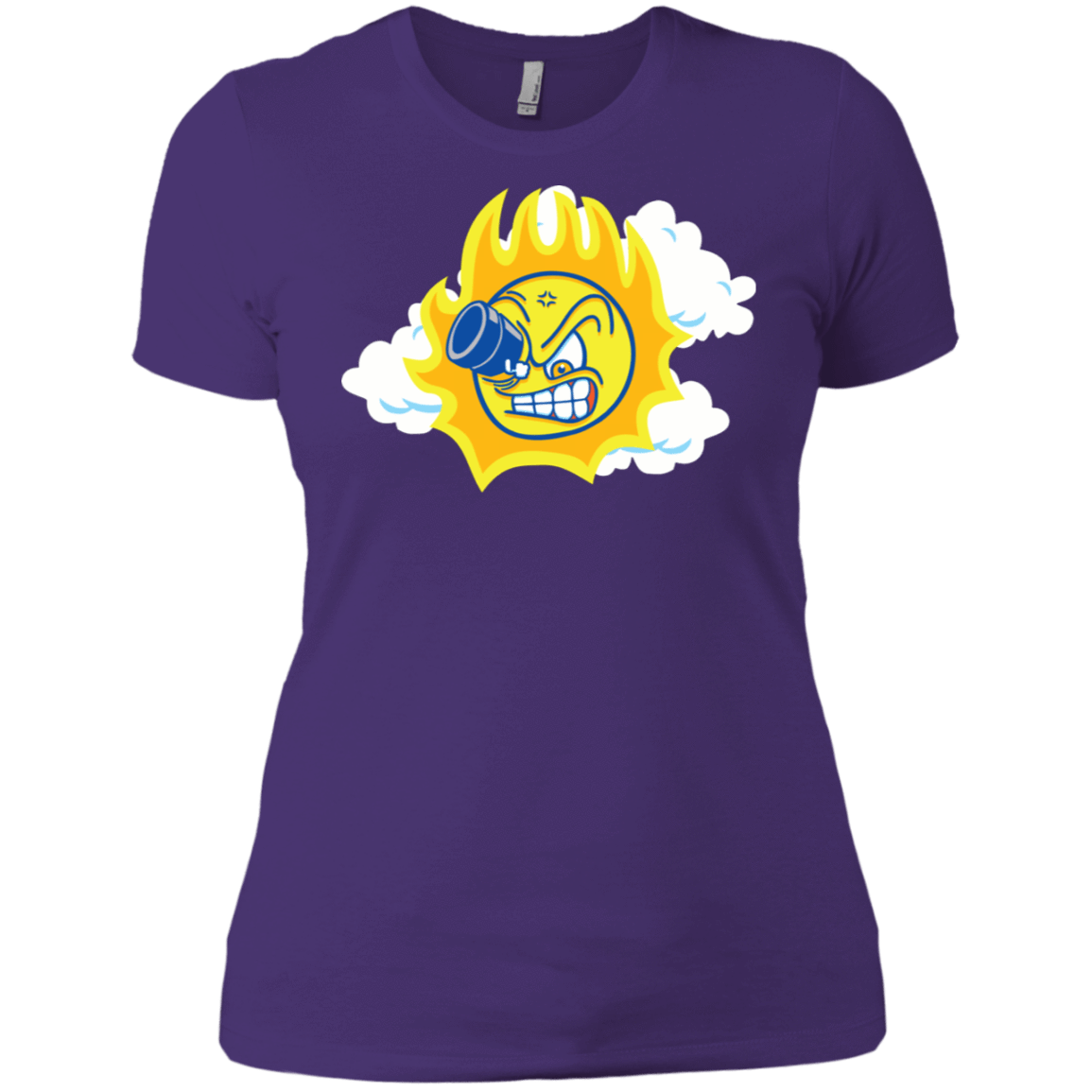 T-Shirts Purple Rush/ / X-Small Journey To The Angry Sun Women's Premium T-Shirt