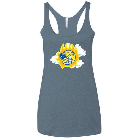 T-Shirts Indigo / X-Small Journey To The Angry Sun Women's Triblend Racerback Tank