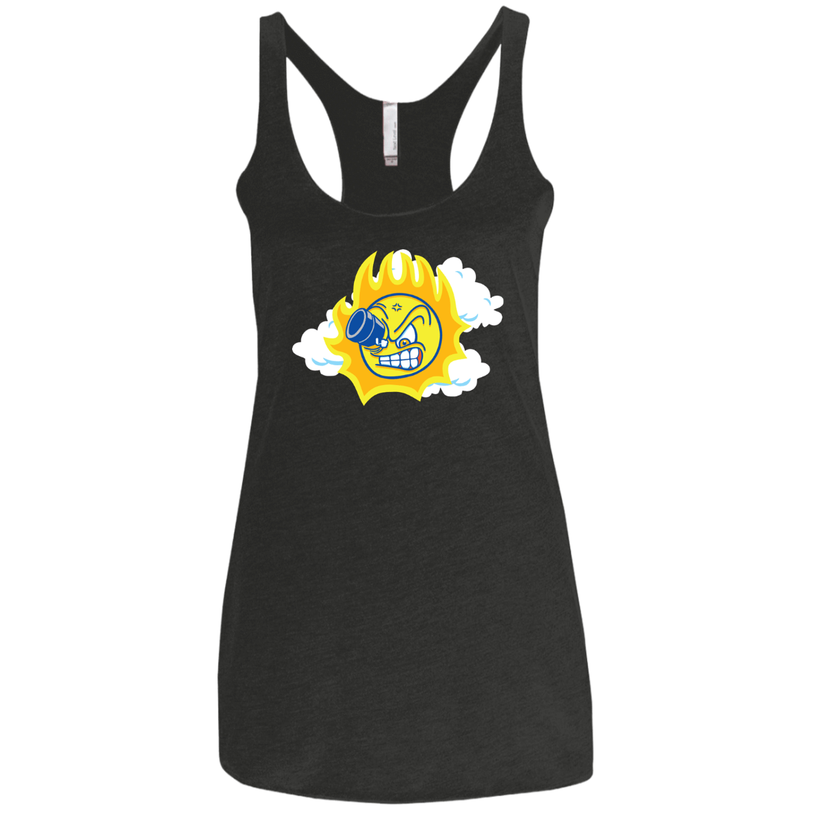 T-Shirts Vintage Black / X-Small Journey To The Angry Sun Women's Triblend Racerback Tank