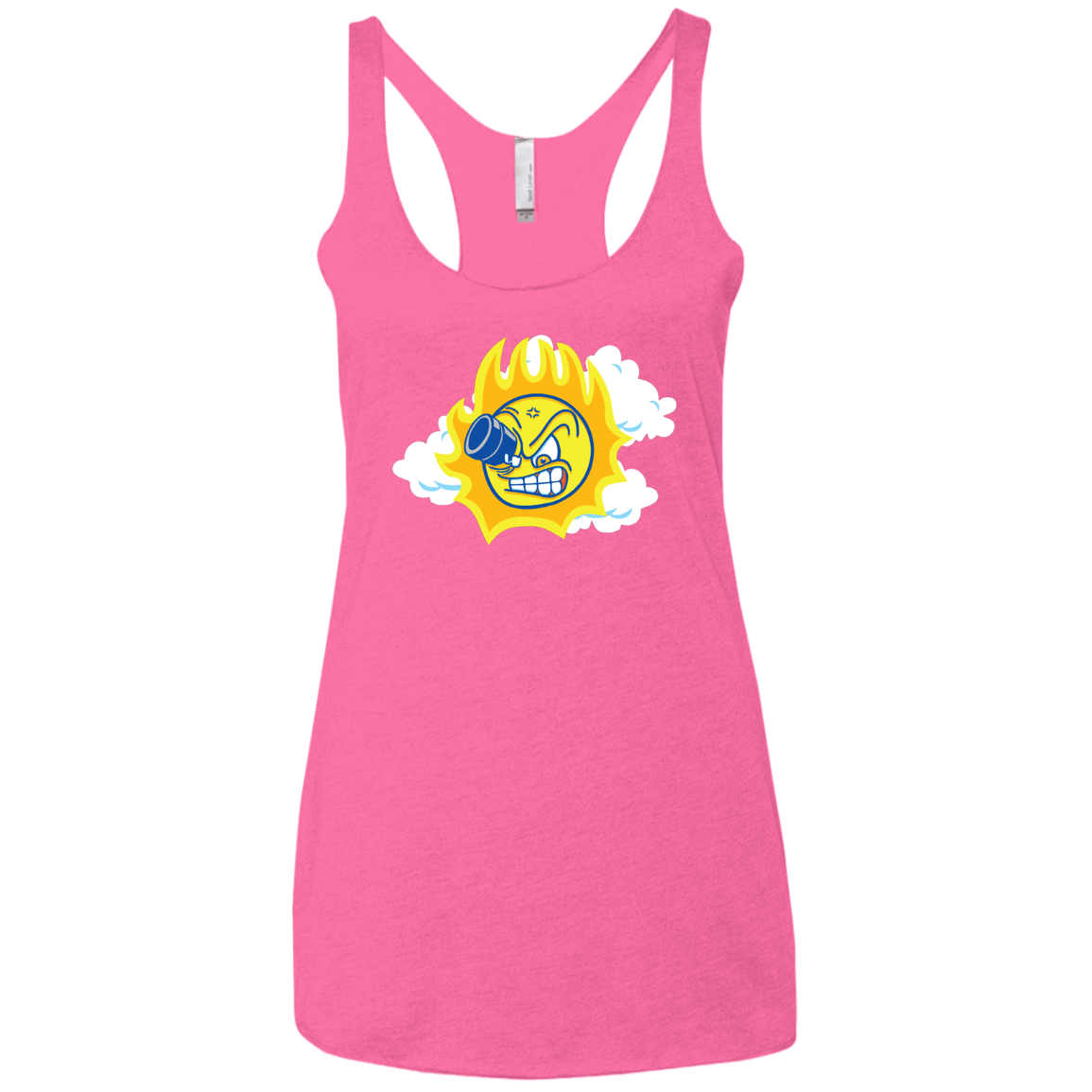 T-Shirts Vintage Pink / X-Small Journey To The Angry Sun Women's Triblend Racerback Tank