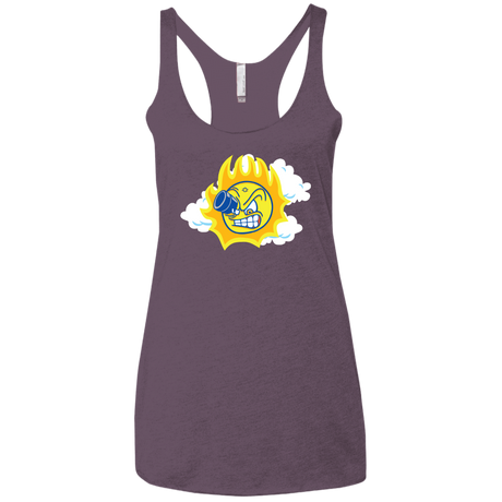 T-Shirts Vintage Purple / X-Small Journey To The Angry Sun Women's Triblend Racerback Tank