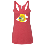 T-Shirts Vintage Red / X-Small Journey To The Angry Sun Women's Triblend Racerback Tank