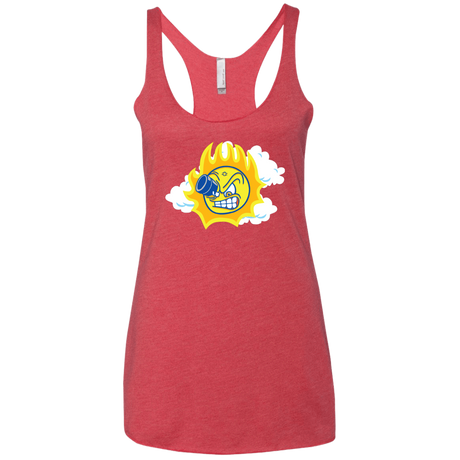 T-Shirts Vintage Red / X-Small Journey To The Angry Sun Women's Triblend Racerback Tank