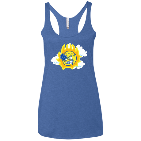 T-Shirts Vintage Royal / X-Small Journey To The Angry Sun Women's Triblend Racerback Tank