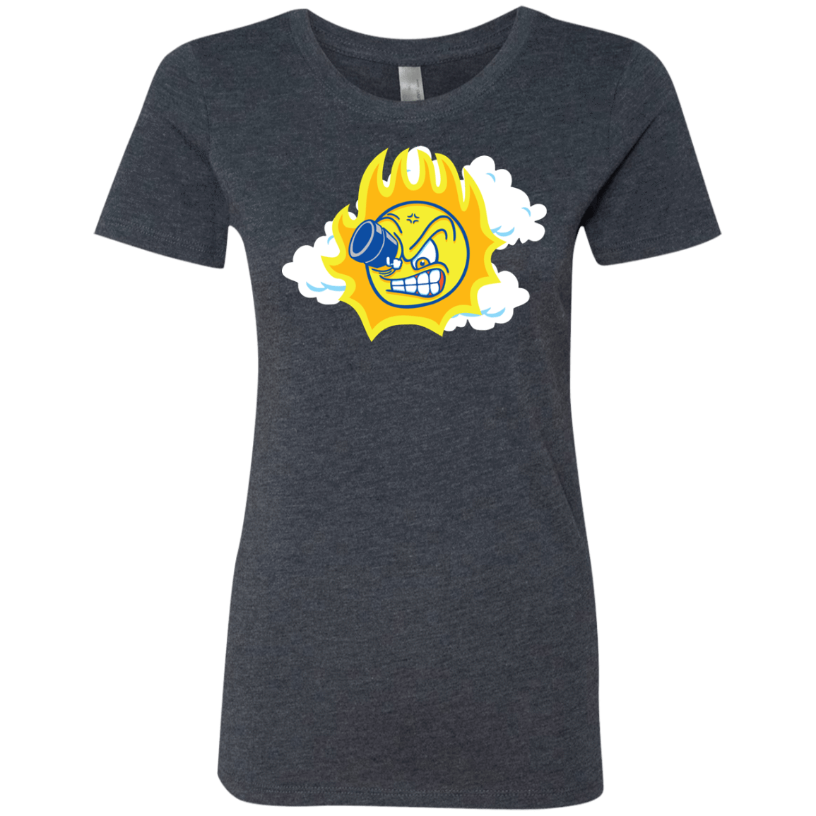 T-Shirts Vintage Navy / S Journey To The Angry Sun Women's Triblend T-Shirt