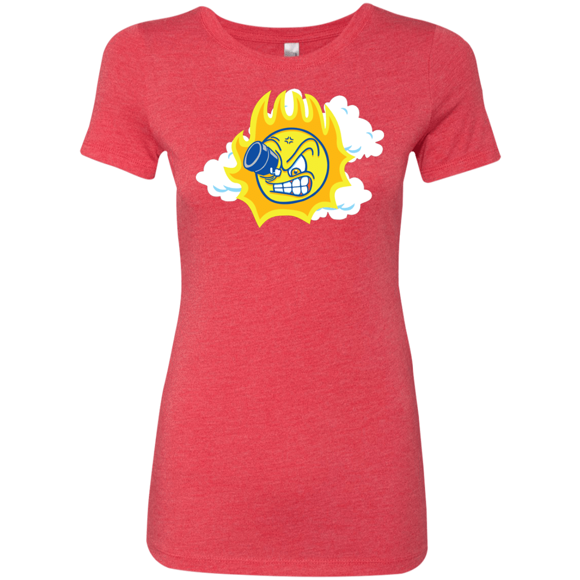 T-Shirts Vintage Red / S Journey To The Angry Sun Women's Triblend T-Shirt