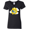 T-Shirts Black / S Journey To The Angry Sun Women's V-Neck T-Shirt