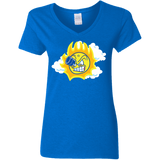 T-Shirts Royal / S Journey To The Angry Sun Women's V-Neck T-Shirt