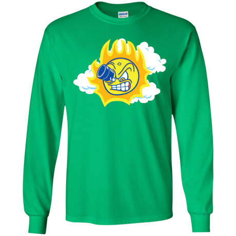 T-Shirts Irish Green / YS Journey To The Angry Sun Youth Long Sleeve T-Shirt