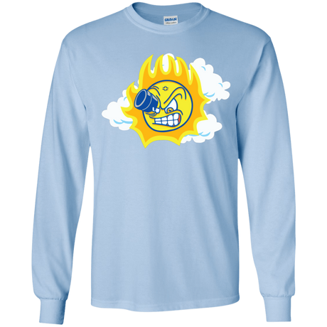 T-Shirts Light Blue / YS Journey To The Angry Sun Youth Long Sleeve T-Shirt