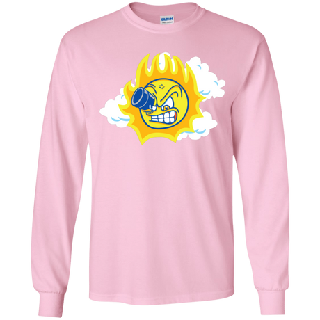 T-Shirts Light Pink / YS Journey To The Angry Sun Youth Long Sleeve T-Shirt