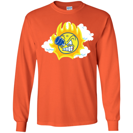 T-Shirts Orange / YS Journey To The Angry Sun Youth Long Sleeve T-Shirt