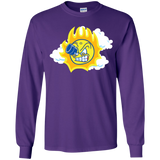 T-Shirts Purple / YS Journey To The Angry Sun Youth Long Sleeve T-Shirt