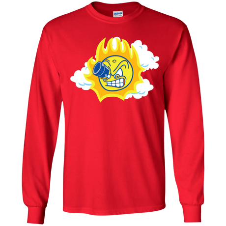 T-Shirts Red / YS Journey To The Angry Sun Youth Long Sleeve T-Shirt