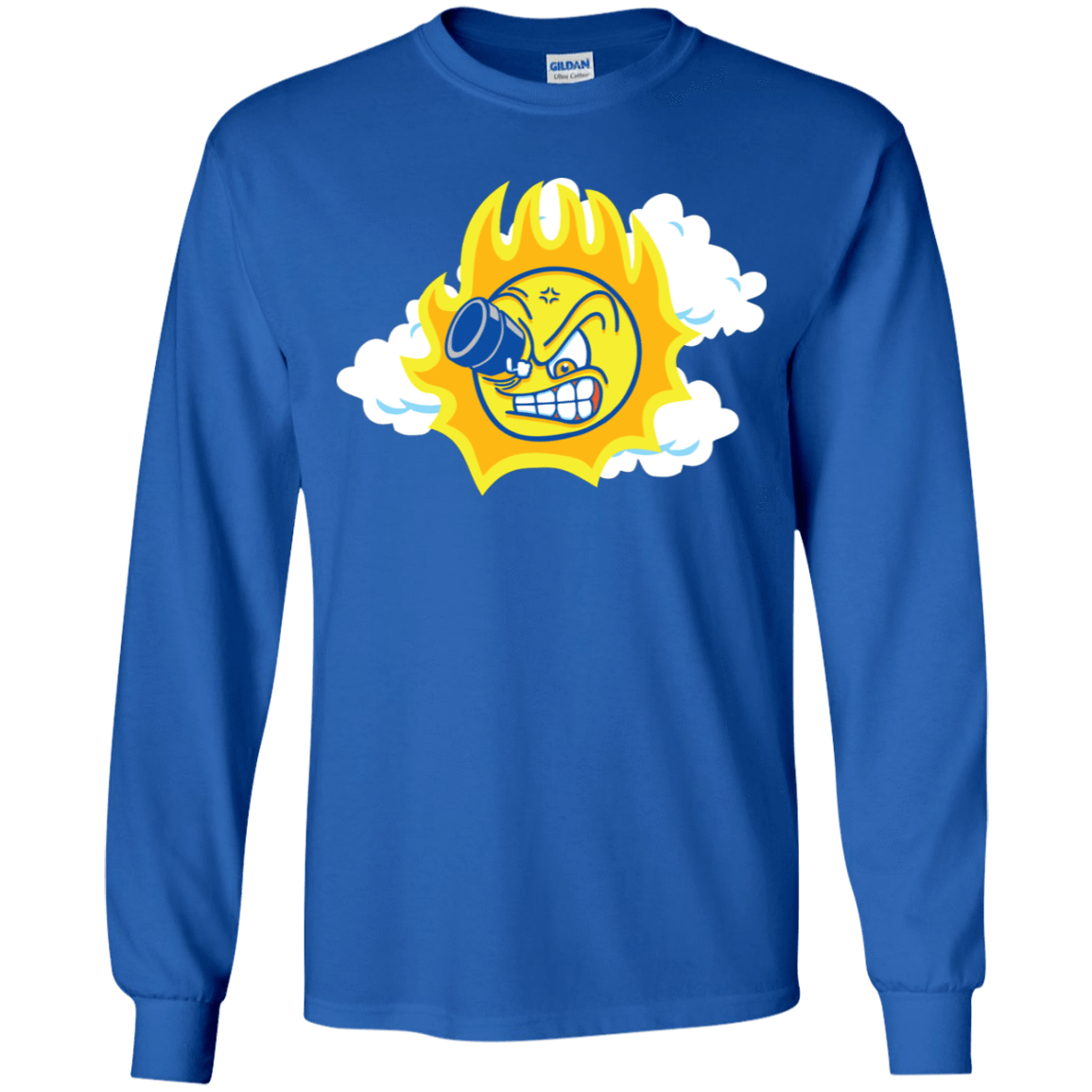 T-Shirts Royal / YS Journey To The Angry Sun Youth Long Sleeve T-Shirt