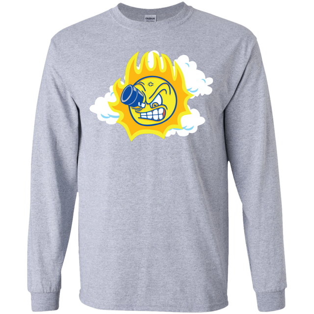 T-Shirts Sport Grey / YS Journey To The Angry Sun Youth Long Sleeve T-Shirt