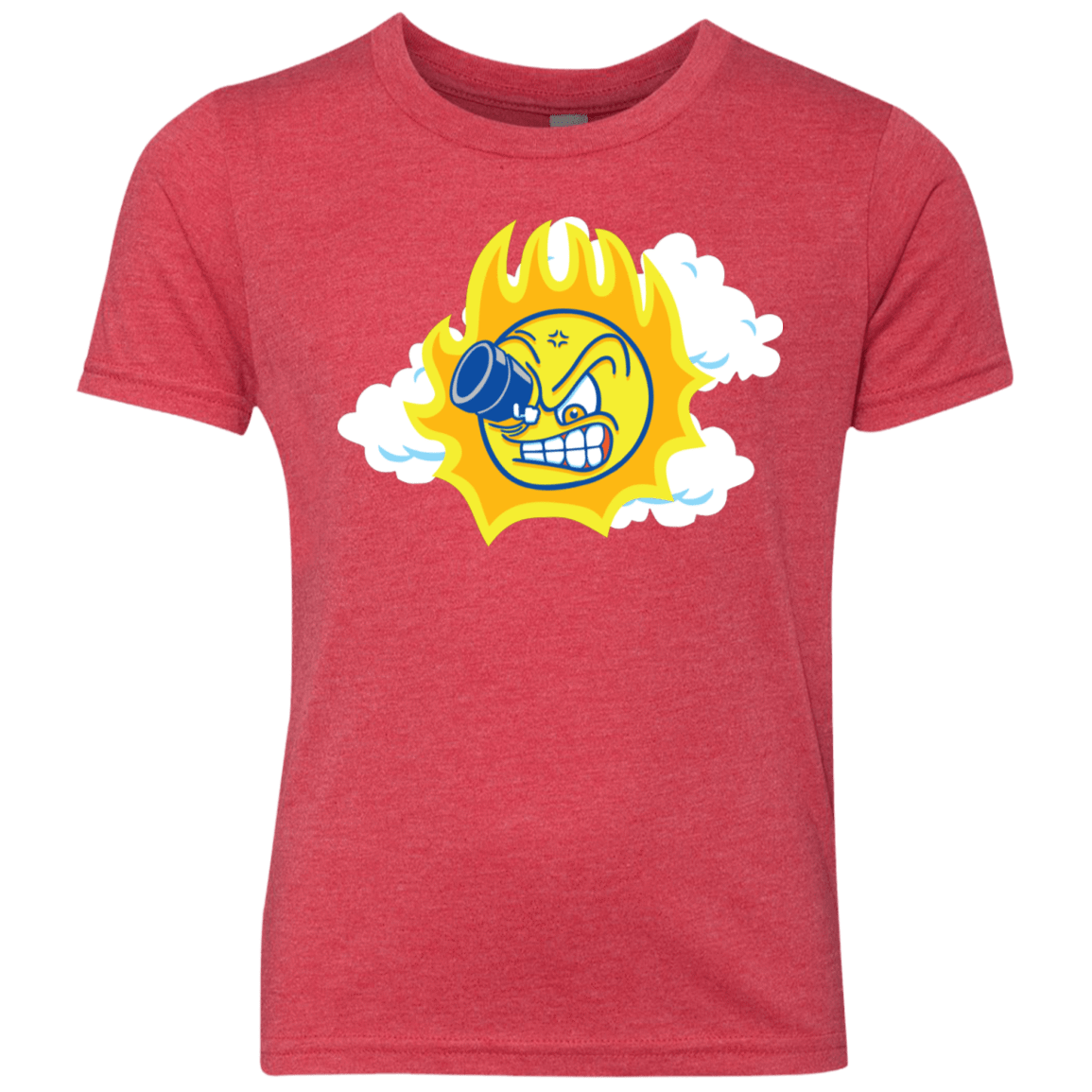 T-Shirts Vintage Red / YXS Journey To The Angry Sun Youth Triblend T-Shirt