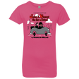 T-Shirts Hot Pink / YXS Jules n Vincent Girls Premium T-Shirt