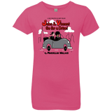 T-Shirts Hot Pink / YXS Jules n Vincent Girls Premium T-Shirt