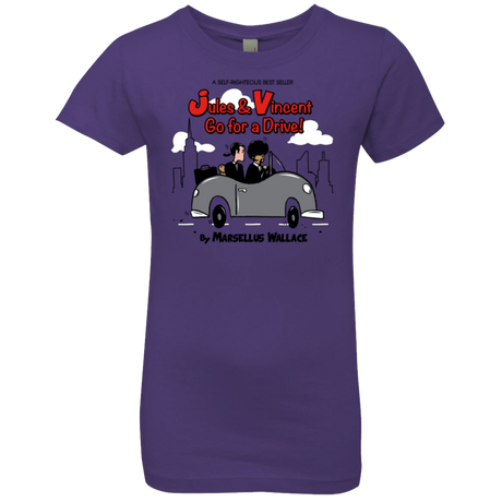 T-Shirts Purple Rush / YXS Jules n Vincent Girls Premium T-Shirt