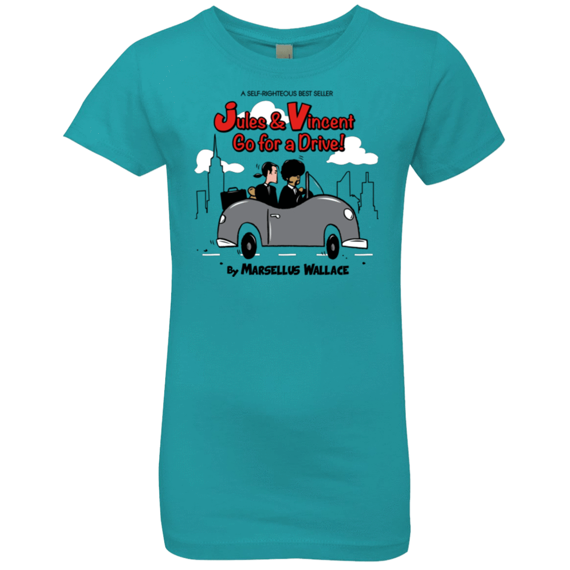 T-Shirts Tahiti Blue / YXS Jules n Vincent Girls Premium T-Shirt