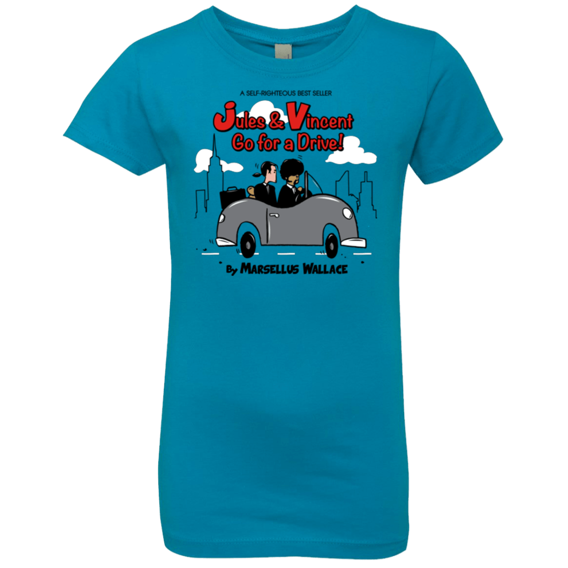 T-Shirts Turquoise / YXS Jules n Vincent Girls Premium T-Shirt