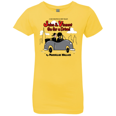T-Shirts Vibrant Yellow / YXS Jules n Vincent Girls Premium T-Shirt