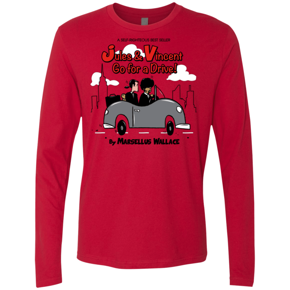 T-Shirts Red / Small Jules n Vincent Men's Premium Long Sleeve