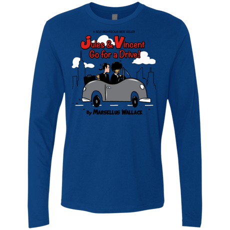 T-Shirts Royal / Small Jules n Vincent Men's Premium Long Sleeve