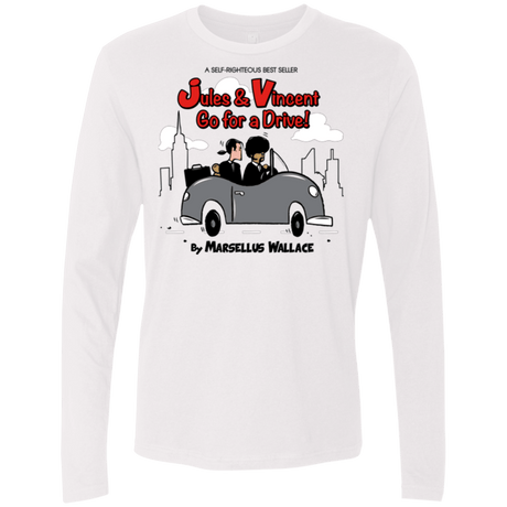T-Shirts White / Small Jules n Vincent Men's Premium Long Sleeve