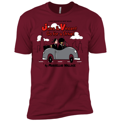 T-Shirts Cardinal / X-Small Jules n Vincent Men's Premium T-Shirt