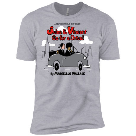 T-Shirts Heather Grey / X-Small Jules n Vincent Men's Premium T-Shirt