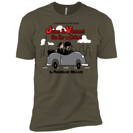 T-Shirts Military Green / X-Small Jules n Vincent Men's Premium T-Shirt
