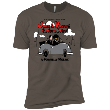 T-Shirts Warm Grey / X-Small Jules n Vincent Men's Premium T-Shirt