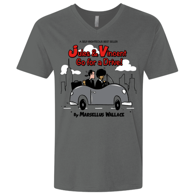 T-Shirts Heavy Metal / X-Small Jules n Vincent Men's Premium V-Neck