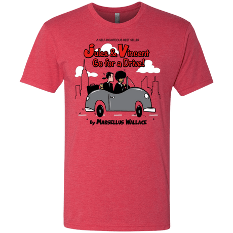 T-Shirts Vintage Red / Small Jules n Vincent Men's Triblend T-Shirt