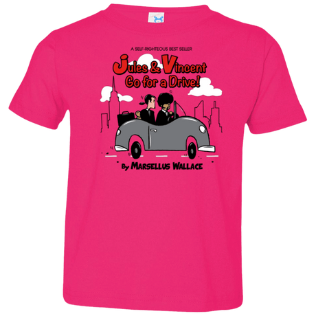 T-Shirts Hot Pink / 2T Jules n Vincent Toddler Premium T-Shirt