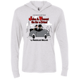 T-Shirts Heather White / X-Small Jules n Vincent Triblend Long Sleeve Hoodie Tee