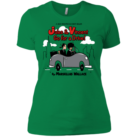 T-Shirts Kelly Green / X-Small Jules n Vincent Women's Premium T-Shirt