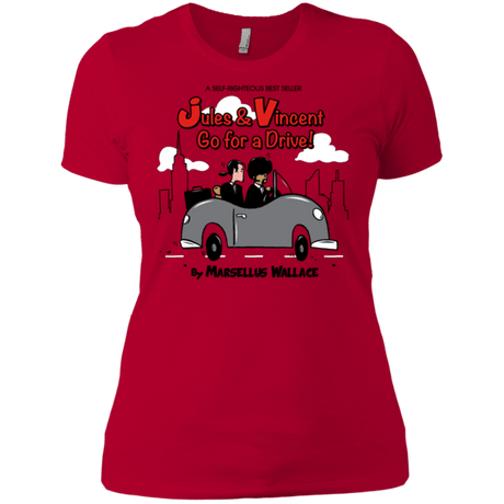 T-Shirts Red / X-Small Jules n Vincent Women's Premium T-Shirt
