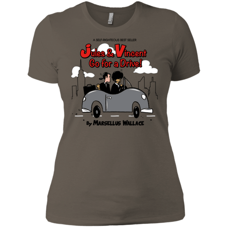 T-Shirts Warm Grey / X-Small Jules n Vincent Women's Premium T-Shirt