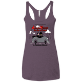 T-Shirts Vintage Purple / X-Small Jules n Vincent Women's Triblend Racerback Tank