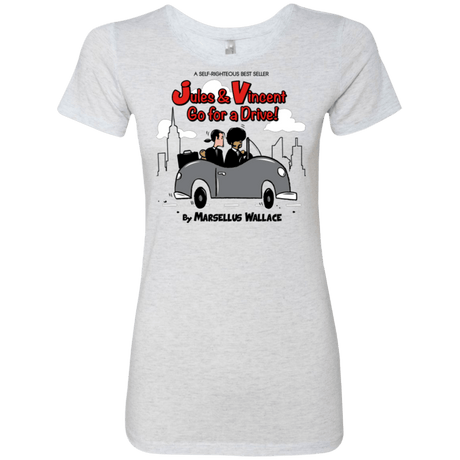 T-Shirts Heather White / Small Jules n Vincent Women's Triblend T-Shirt