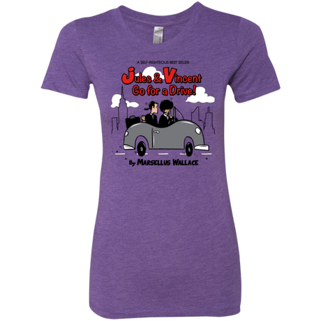 T-Shirts Purple Rush / Small Jules n Vincent Women's Triblend T-Shirt