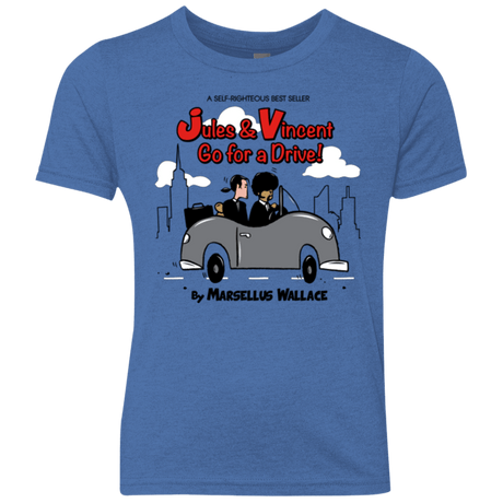 T-Shirts Vintage Royal / YXS Jules n Vincent Youth Triblend T-Shirt