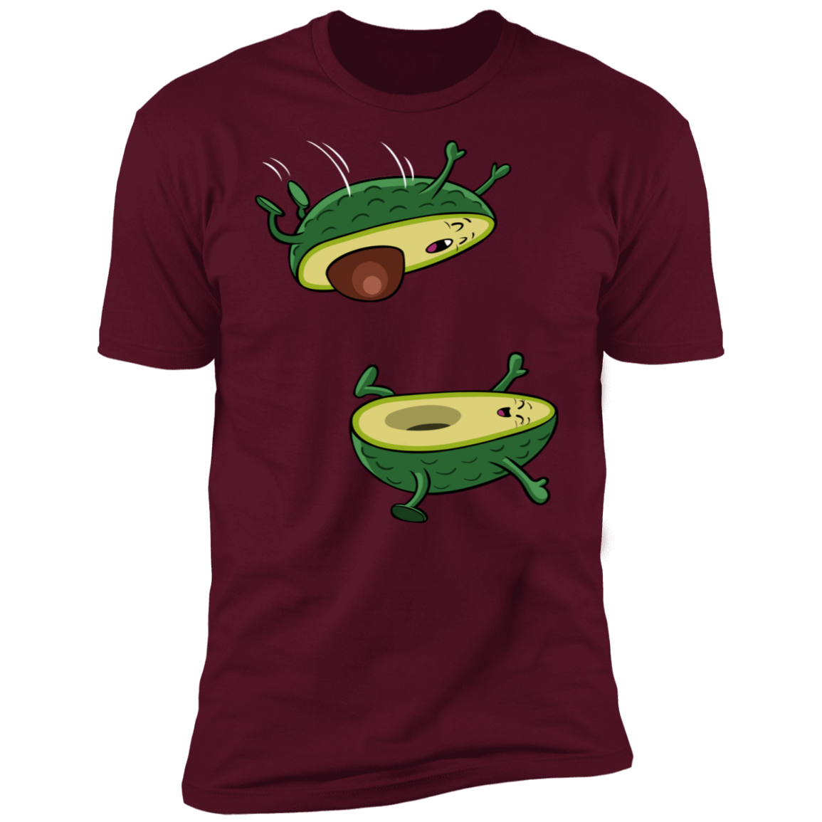 T-Shirts Maroon / S Jump Avocado Men's Premium T-Shirt