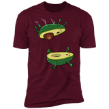 T-Shirts Maroon / S Jump Avocado Men's Premium T-Shirt