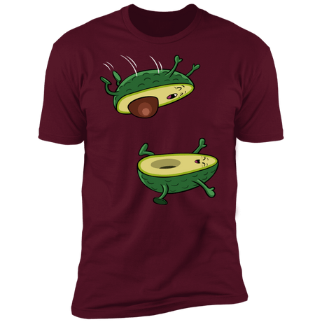 T-Shirts Maroon / S Jump Avocado Men's Premium T-Shirt