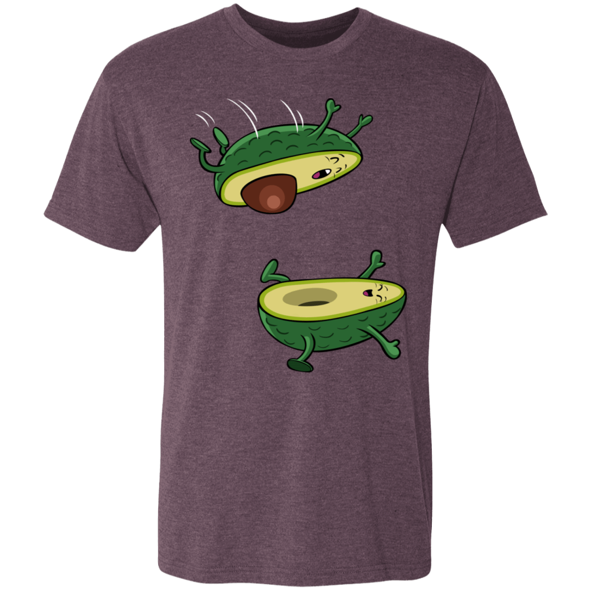 T-Shirts Vintage Purple / S Jump Avocado Men's Triblend T-Shirt